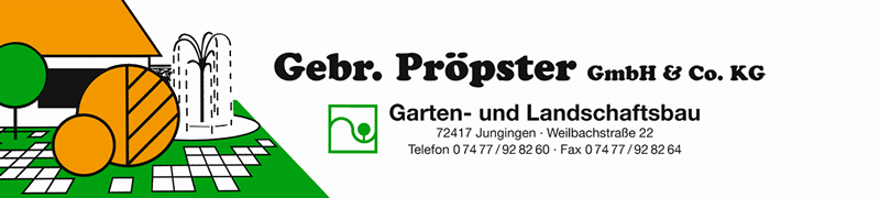 GEBR. PRÖPSTER GMBH & CO. KG